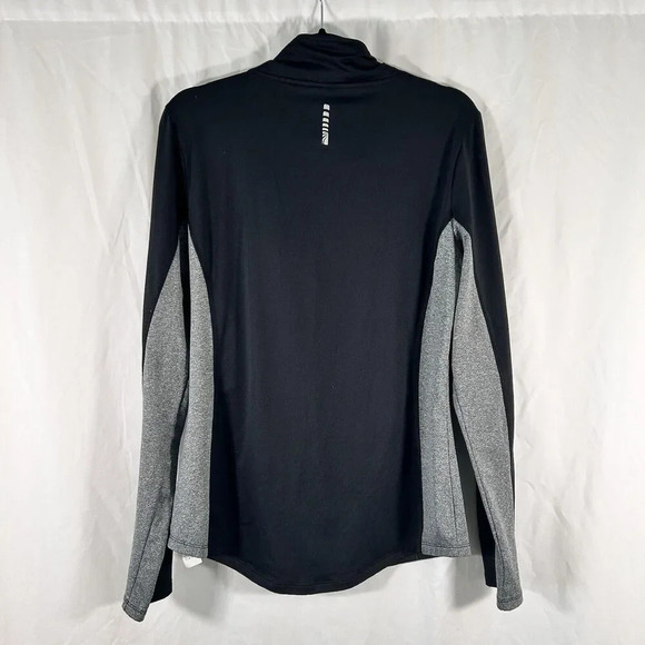 marika Yoga Jacket Women's Large Black Grey Full Zip Long Sleeve Pockets - Picture 9 of 12